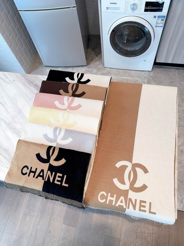 Chanel scarf 50X180cm E23